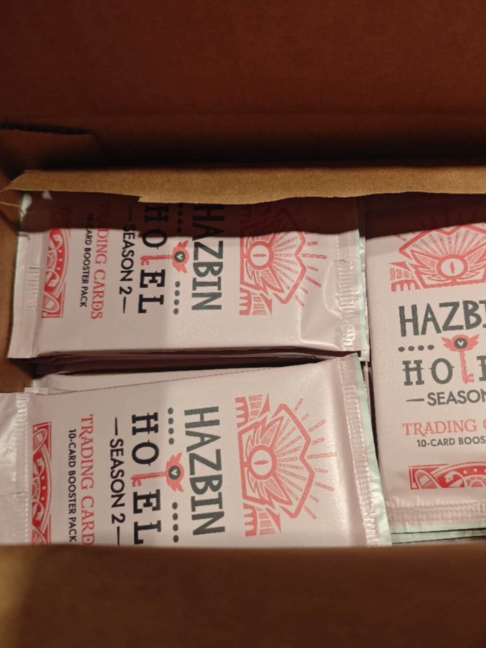 Hazbin Hotel Season Two Trading Cards 2nd Edition Booster Pack - Lot of 20
